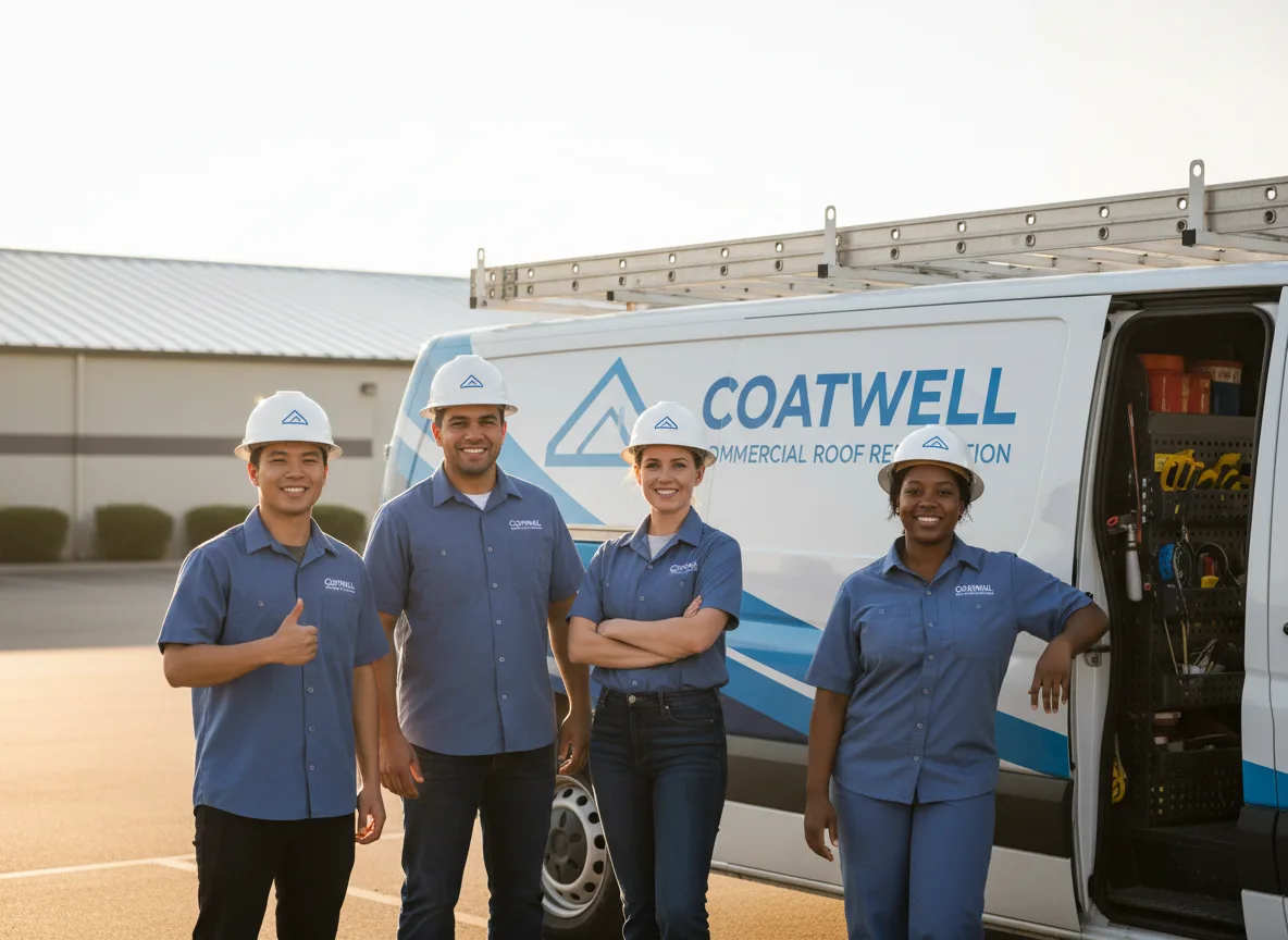 Commercial roof coating company in Pierce, NE